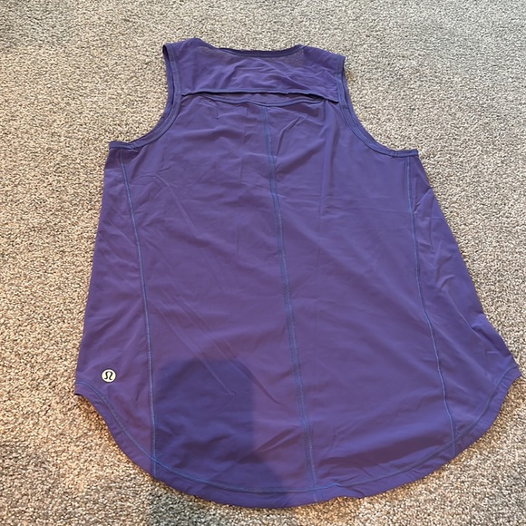 Purple athletic tank - Picture 2 of 2